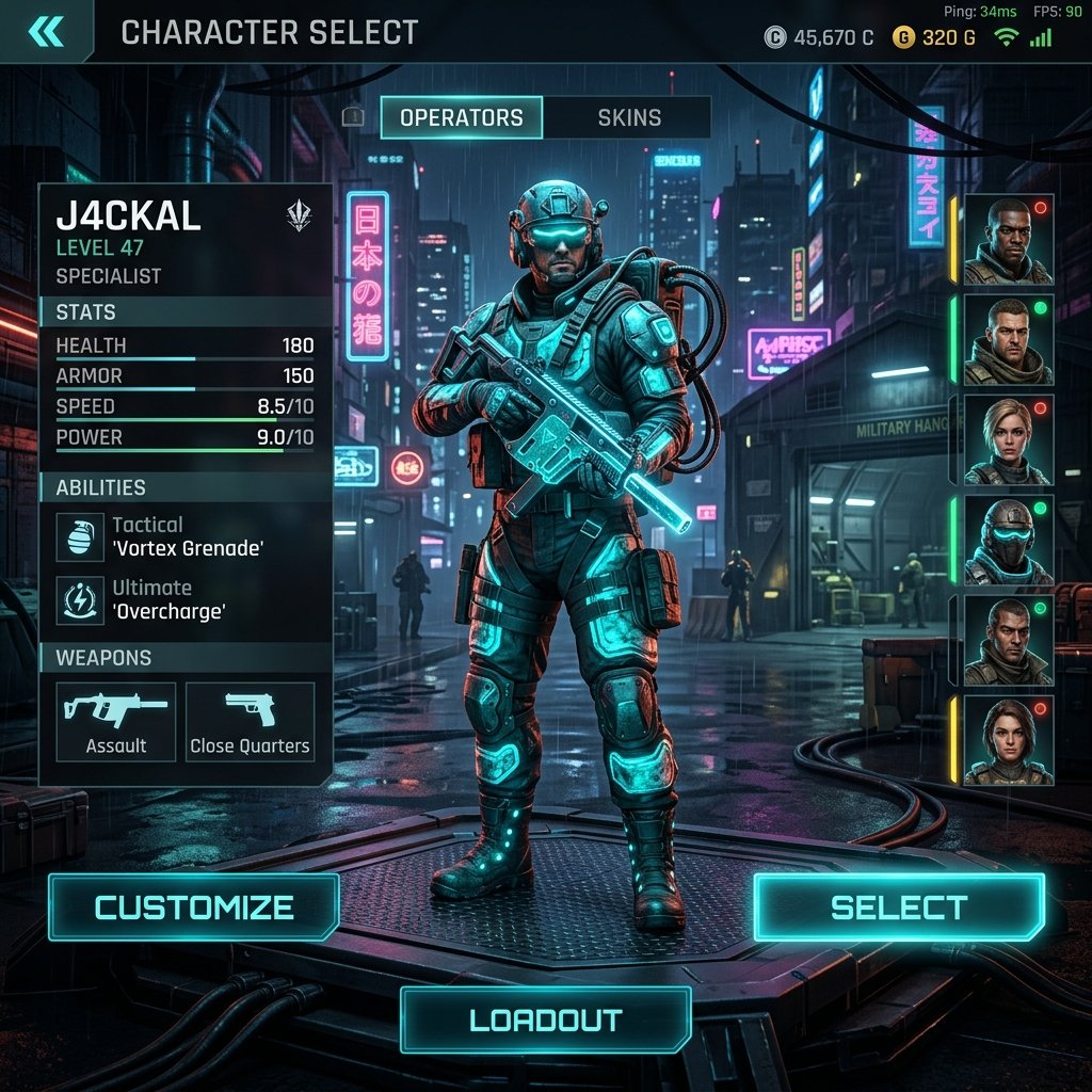 Clean in-game interface representing stable, official game execution