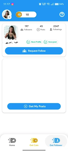 Niva Follower Target Profile Order Console